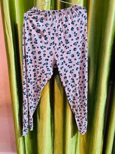 Leopard Print Pajama Bottoms
