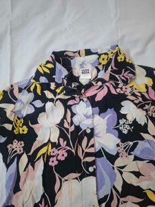 Vero Moda Floral Short Sleeve y2k Shirt