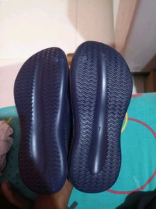 Comfortable Navy Blue Slides