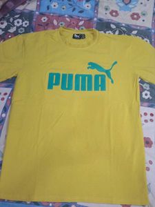 Yellow Puma T-Shirt