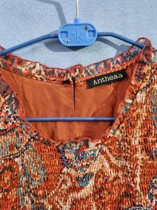 Anthea Paisley Print Midi Dress