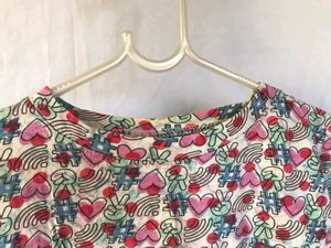Crop Top Patterned