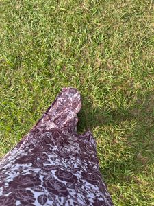 floral long skirt