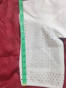Cotton Chicken Work Ready Made Blouse