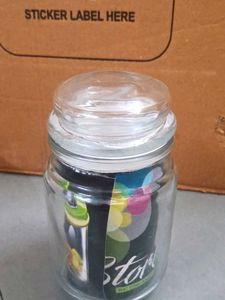 Glass Storage Jar with Lid