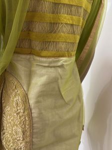 Beautiful Yellow Kurta Set with Dupatta