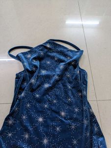 Blue Classic party dress Shein