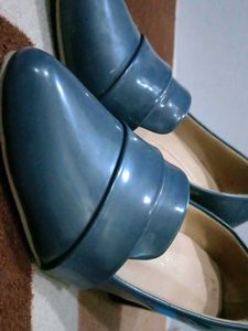 Elegant Blue Heels