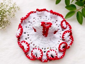 Handmade Crochet Dress For laddu Gopal