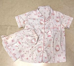 Cute Hello Kitty Shorts Set