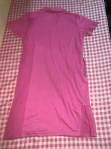 Pink Polo Style Dress
