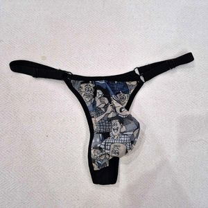 Cartoon Print Thong
