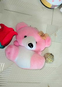 Cute Pink Teddy Bear Toy 🧸