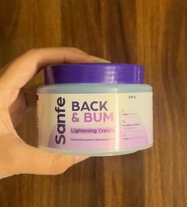 Sanfe Back And Bum Lightening Cream