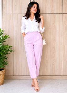 Light Purple  Pants waist size-30