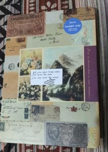 Vintage Style Lined Notebook