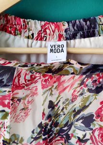 Vero Moda Floral Maxi Skirt