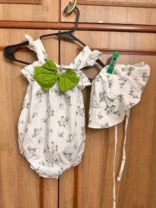 Cute Onsie With cap