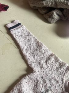 Pink Lace Top