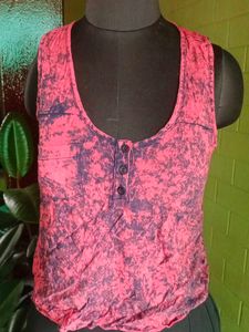 Vintage Tie-Dye Tank Top