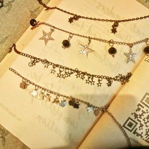 Assorted Charm Anklets