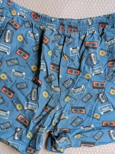 Men's Retro Cassette Print Boxers