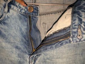 Straight Light-Acid Wash Jeans