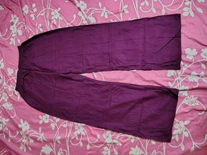 New Purple Palazzo Pants