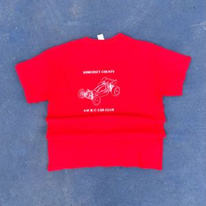 Gildan Vintage Red RC Car Club Tee