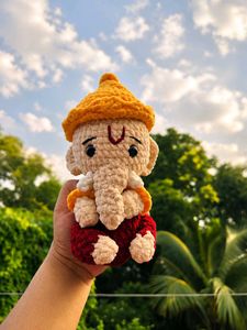 Handmade Crochet ganesha