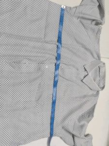 Men's Geometric Print Button-Up Shirt