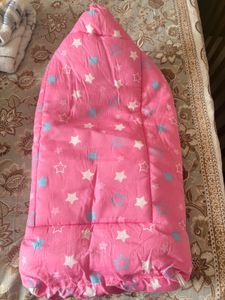 Cute Pink Star Print Baby Bunting Bag