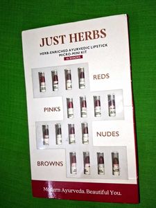 Just Herbs Lipstick Micro-Mini Kit