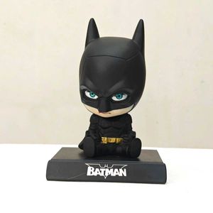 Cute Batman Bobblehead Figure with Mobile Holder