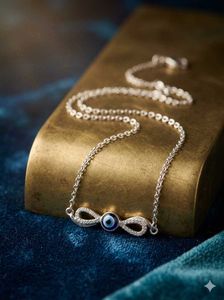 Evil Eye Infinity Necklace