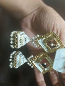 Elegant Jhumka Earrings Set