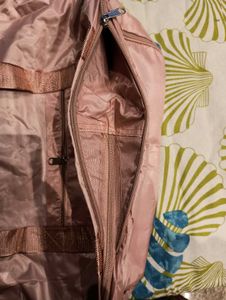 peach Travel Duffle Bag