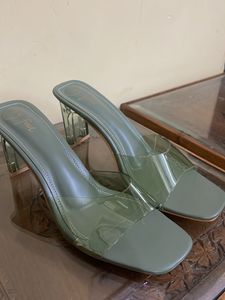 Sea Green Heels