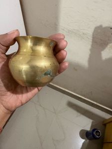 Vintage Brass Kalash Pot