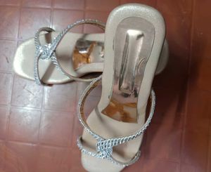 Elegant Party Wear Heeled Sandals for Women