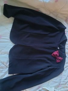 Cute Black Bolero Sweater