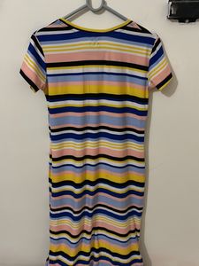 Striped T-Shirt Dress