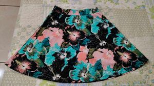 Vibrant Floral Skirt
