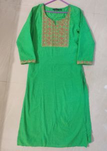 SRISHTI Green Kurti