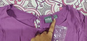 lavender tee