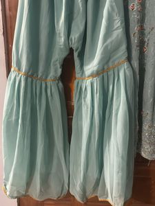 Blue stitched Kurta size M