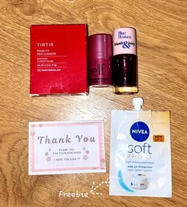 🧰MAKEUP BUNDLE — TIRTIR + e.l.f. + BLUE HEAVEN