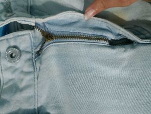 High waisted jeans