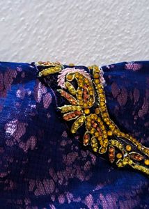 Blue &amp; Pink Party dress