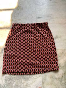 Patterned skirt